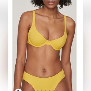 NWT CUUP The Scoop Bikini Top
